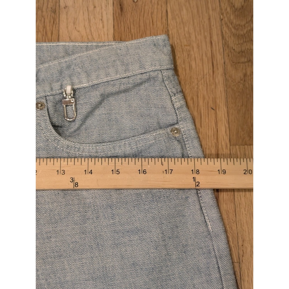 VINTAGE Polo Jeans Co Ralph Lauren 67 Bootcut Jeans Womens 12 Utility Clasp Y2K - Picture 5 of 16